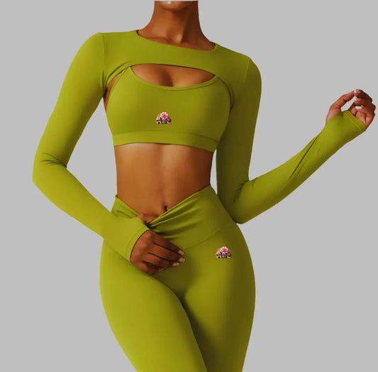 Women's 3pcs Workout Set - Image #1