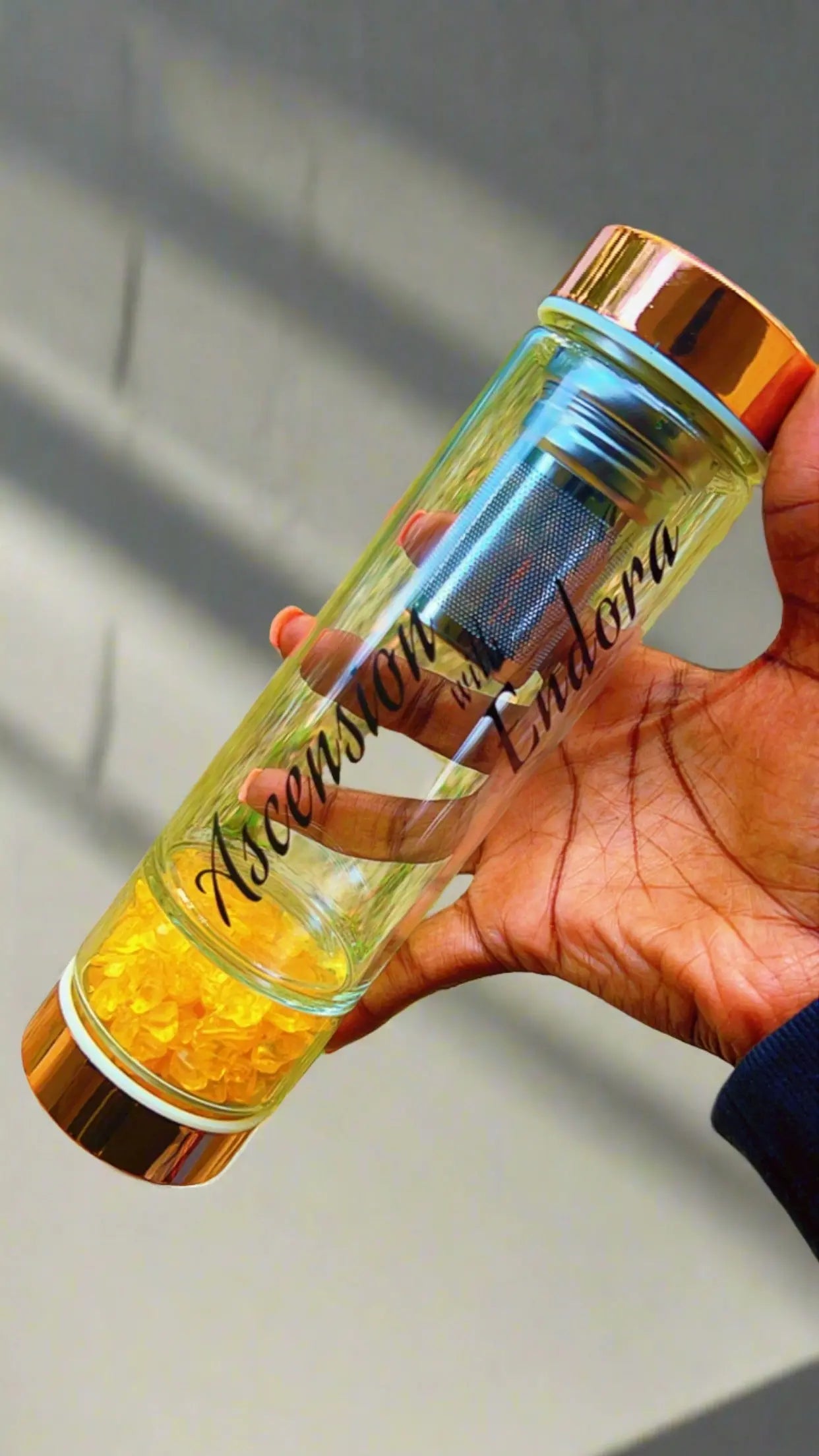 Crystal Infused Water Bottle - Image #2