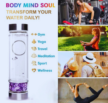 Crystal Infused Water Bottle